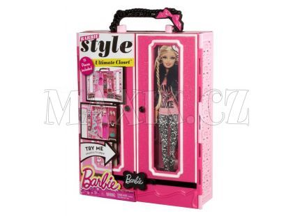 Barbie Přenosná módní šatna