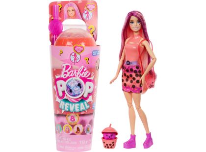 Barbie Pop Reveal Barbie bubble tea mangové koláčky