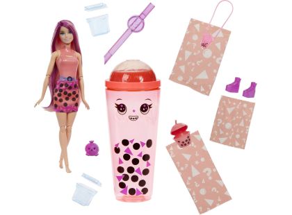 Barbie Pop Reveal Barbie bubble tea mangové koláčky