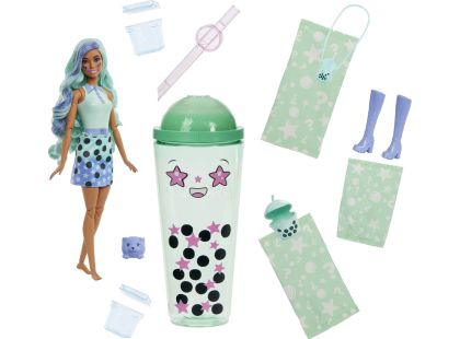 Barbie Pop Reveal Barbie bubble tea zelený čaj