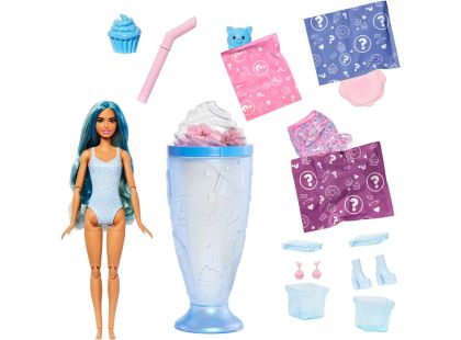 Barbie Pop Reveal odměny - modrá Barbie Pop Reveal odměny - modrá