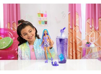 Barbie pop reveal šťavnaté ovoce 147 ml hroznový koktejl fialová