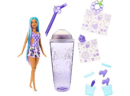 Barbie pop reveal šťavnaté ovoce 147 ml hroznový koktejl fialová