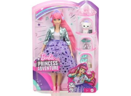 Barbie princezna GML75 fialová sukně