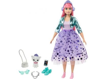Barbie princezna GML75 fialová sukně