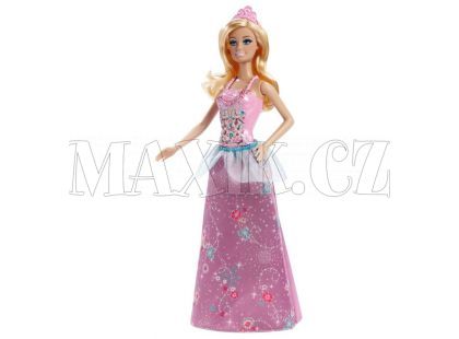 Barbie Princezna měnitelné prvky - Blondýnka fialová