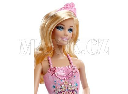 Barbie Princezna měnitelné prvky - Blondýnka fialová