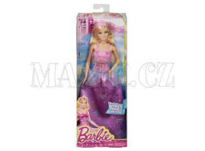 Barbie Princezna měnitelné prvky - Blondýnka fialová