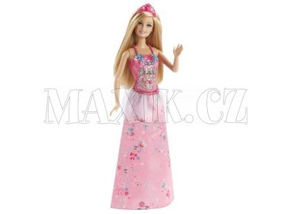 Barbie Princezna měnitelné prvky - Blondýnka růžová