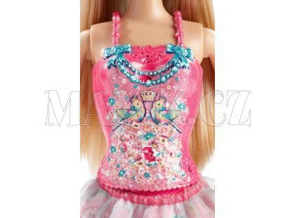 Barbie Princezna měnitelné prvky - Blondýnka růžová