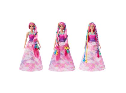 Barbie Princezna zaplétání vlasů