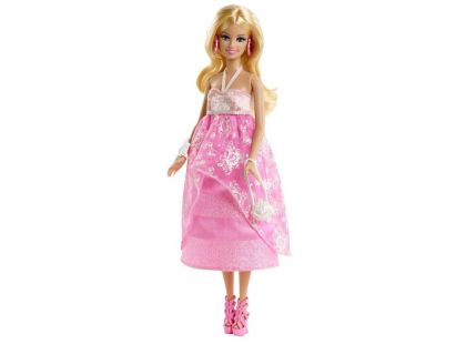 Barbie Růžová párty - květinové šaty
