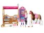 Barbie HXJ44 Stáje s koněm Pepper a panenkou 2