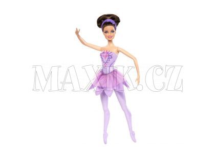 Barbie Studentka baletka - Fialová