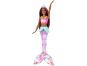 Barbie svítící mořská panna s pohyblivým ocasem černoška 2