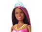 Barbie svítící mořská panna s pohyblivým ocasem černoška 4