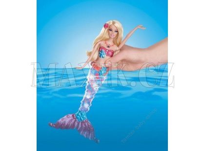 Barbie Svítící mořská panna - Blondýnka
