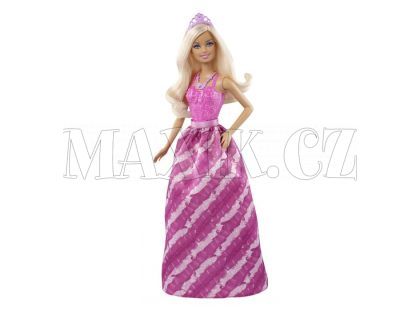 Barbie Třpytivá princezna měnitelné prvky - Blondýnka fialová