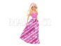 Barbie Třpytivá princezna měnitelné prvky - Blondýnka fialová 2