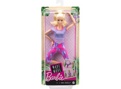 Barbie v pohybu růžová