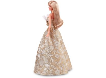Barbie Vánoční panenka blondýnka 2025