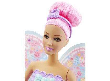 Barbie Víla s křídly - Růžové vlasy