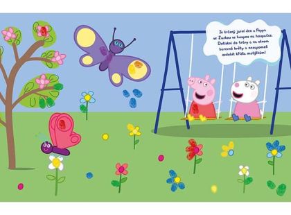 Barevné prstíky Prasátko Peppa