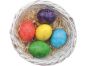 Barvy na vajíčka gelové mramorové, 5 ks, rukavice 2