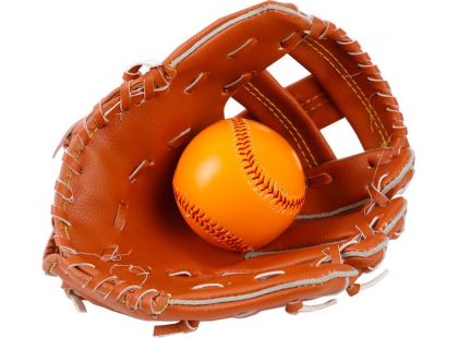 Baseballová rukavice s míčkem 17x21cm