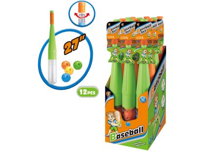 Baseballová sada s míčky 69 cm - 2 druhy