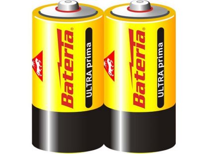 Bateria Slaný CZ Baterie Ultra Prima R20/D 1,5V 2ks