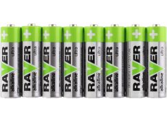 Baterie RAVER LR6 AA 1,5 V alkaline ultra 8ks
