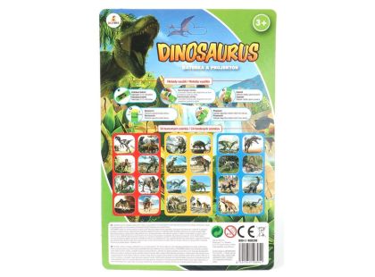 Baterka a projektor Dinosaurus