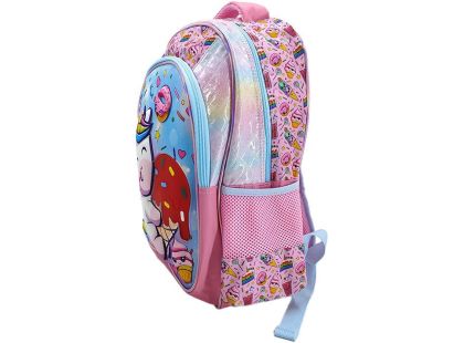 Batoh svítící Jednorožec 43 cm