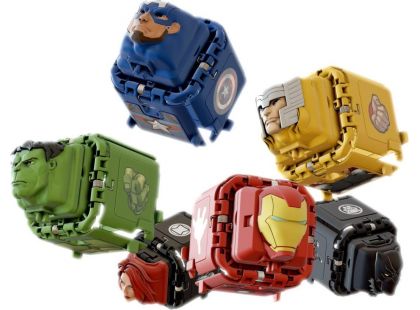 Battle Cubes Avengers - Captain America VS Black Panther