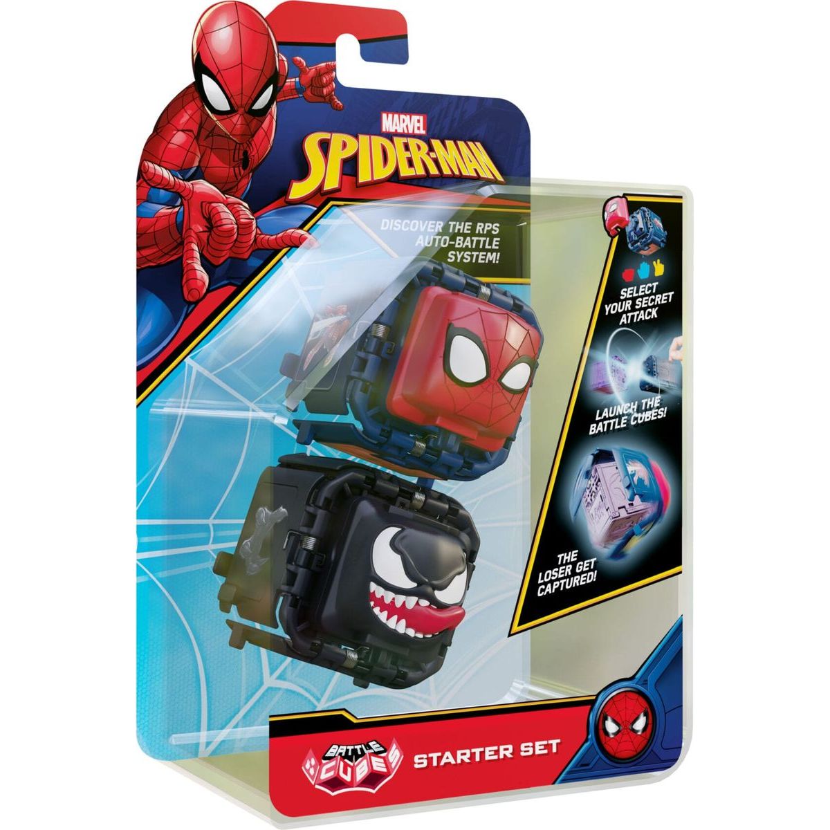 Battle Cubes Spiderman - Spiderman vs Venom