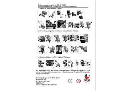 Bayer Chic 59533 dvojkombinace kočárek Mika