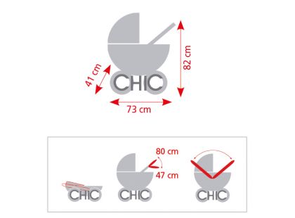 Bayer Chic 59533 dvojkombinace kočárek Mika