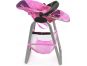 Bayer Chic Jídelní židlička pro panenku - Dots purple pink 2