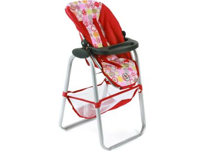 Bayer Chic Jídelní židlička pro panenku - Ruby Red