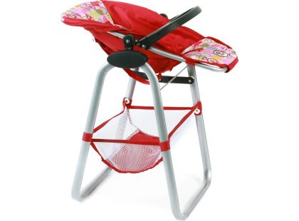 Bayer Chic Jídelní židlička pro panenku - Ruby Red