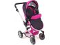 Bayer Chic Kočárek pro panenky Mika - Navy-Pink - II. Jakost 2