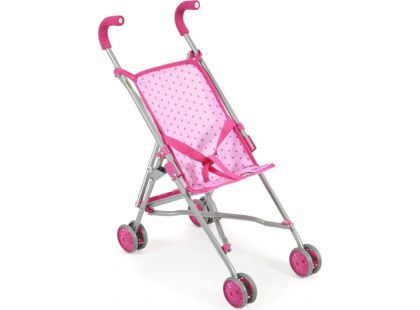 Bayer Chic Kočárek pro panenky Mini Buggy Roma - Dots Pink