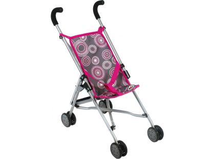 Bayer Chic Kočárek pro panenky Mini Buggy Roma - Pink pearls