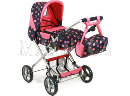 Bayer Chic Kočárek pro panenky Bambina - Corallo
