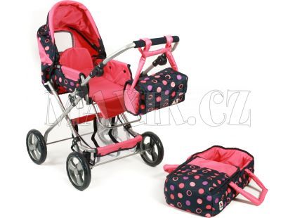 Bayer Chic Kočárek pro panenky Bambina - Corallo