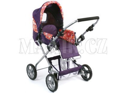 Bayer Chic Kočárek pro panenky Bambina - orange plums