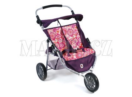 Bayer Chic Kočárek pro panenky Jogger - Orange plums