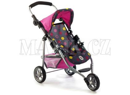 Bayer Chic Kočárek pro panenky Lola - funny pink