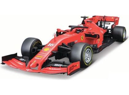 Bburago 1:18 Ferrari F1 2019 SF90 LeClercl - Poškozený obal